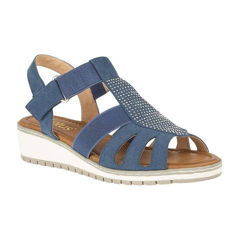 ladies velcro sandals