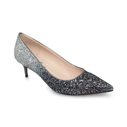 pewter coloured ladies shoes