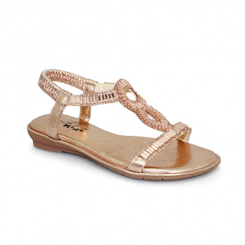 lunar gold sandals