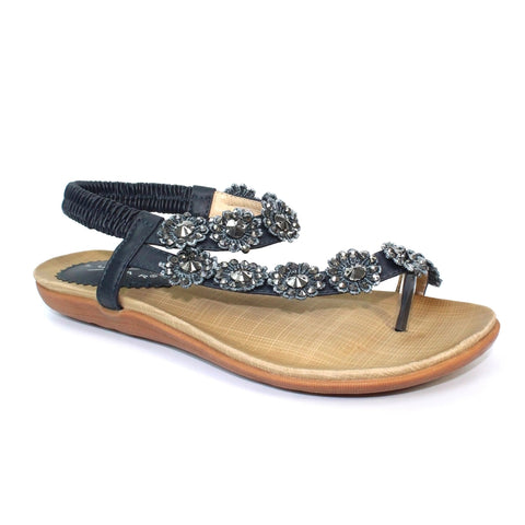 lunar charlotte flower sandal