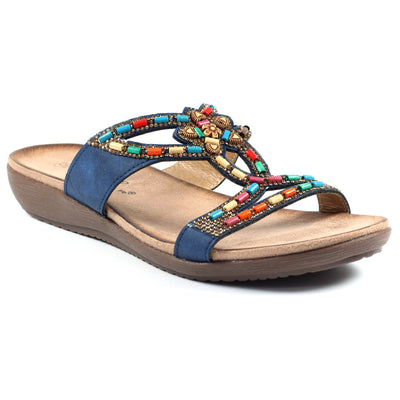 lunar chill blue sandal