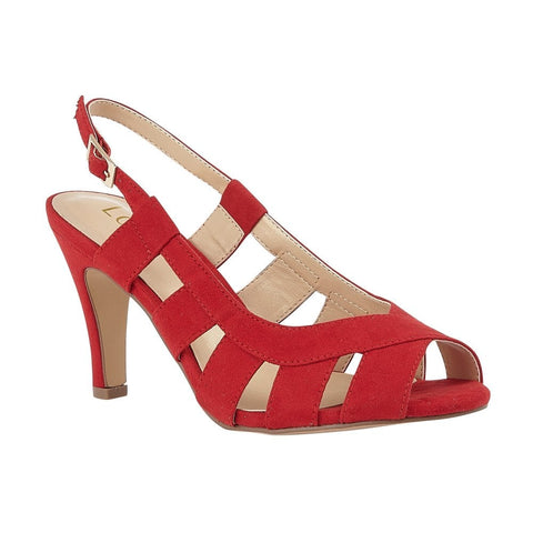 Lotus Dakota RED Sling Back Occasion 