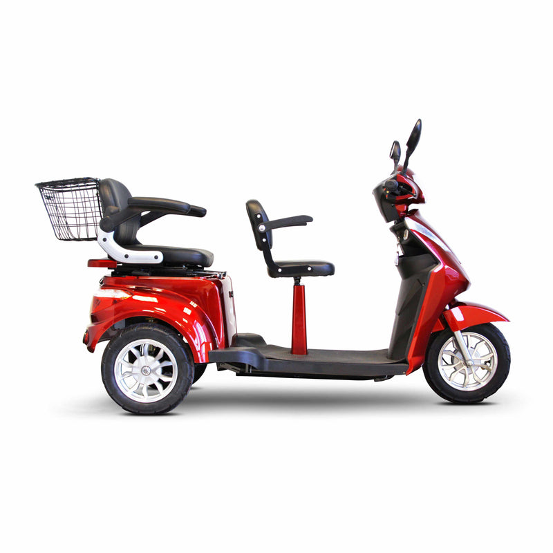 3 wheel 2 seater scooter