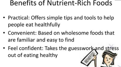 #9 - Benefits of Nutrient-Dense Foods