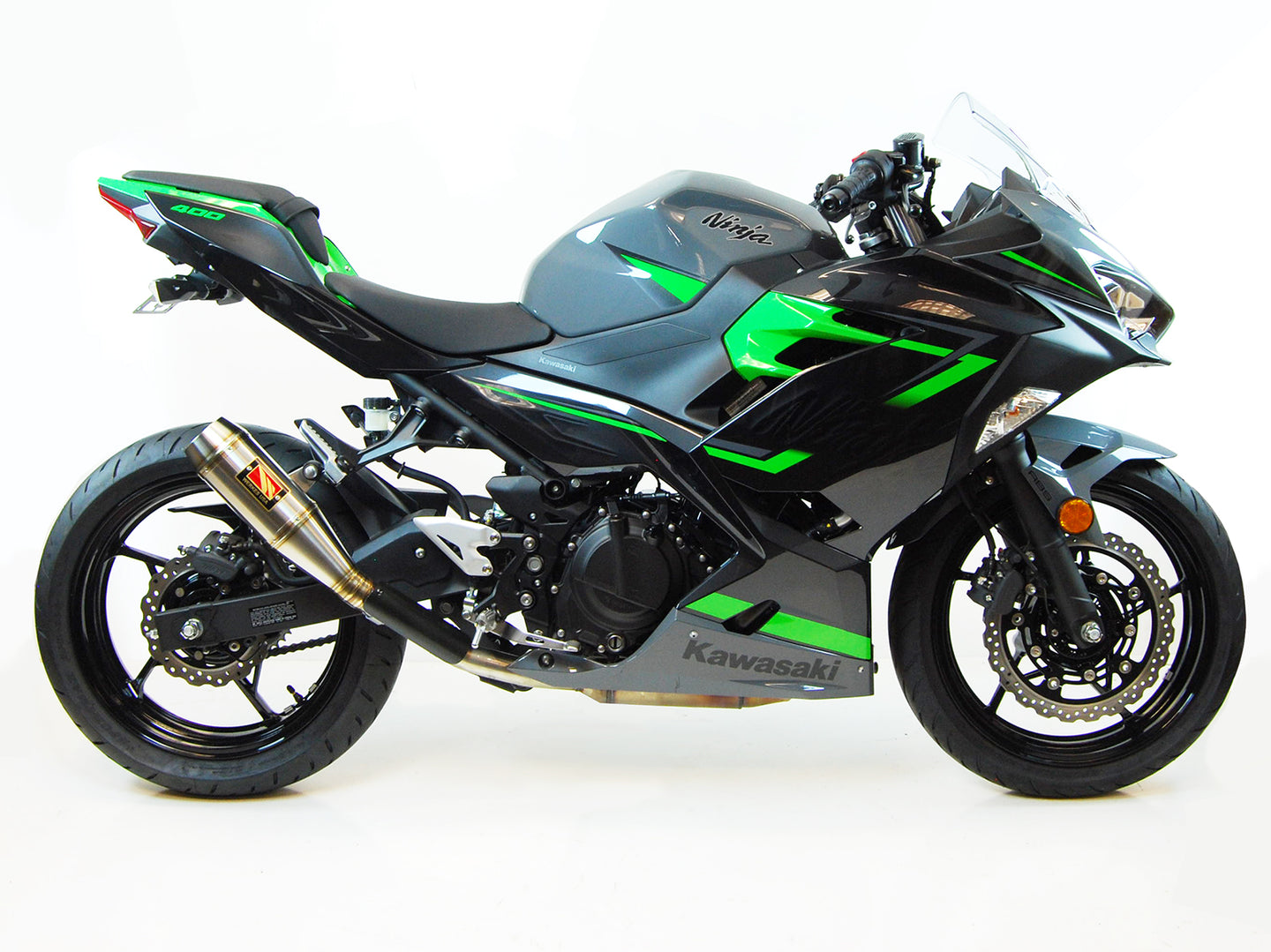 Ninja 400 SlipOn Exhaust Ninja 400 Aftermarket Exhaust Competition