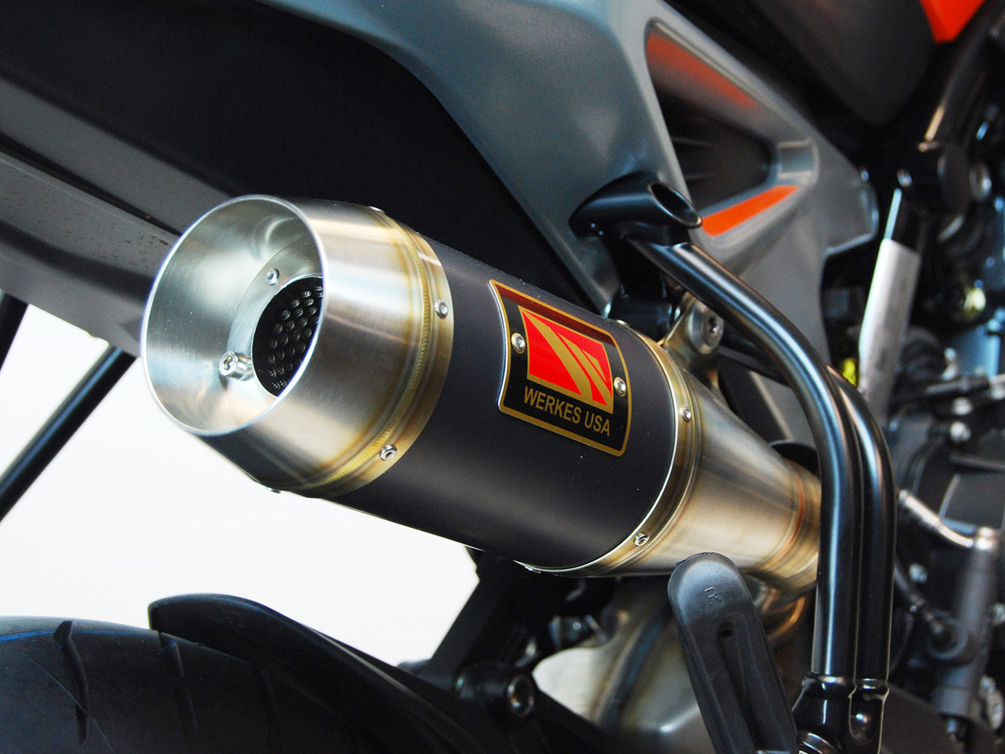 KTM Duke 790 SlipOn Exhaust KTM Duke 790 Exhaust System