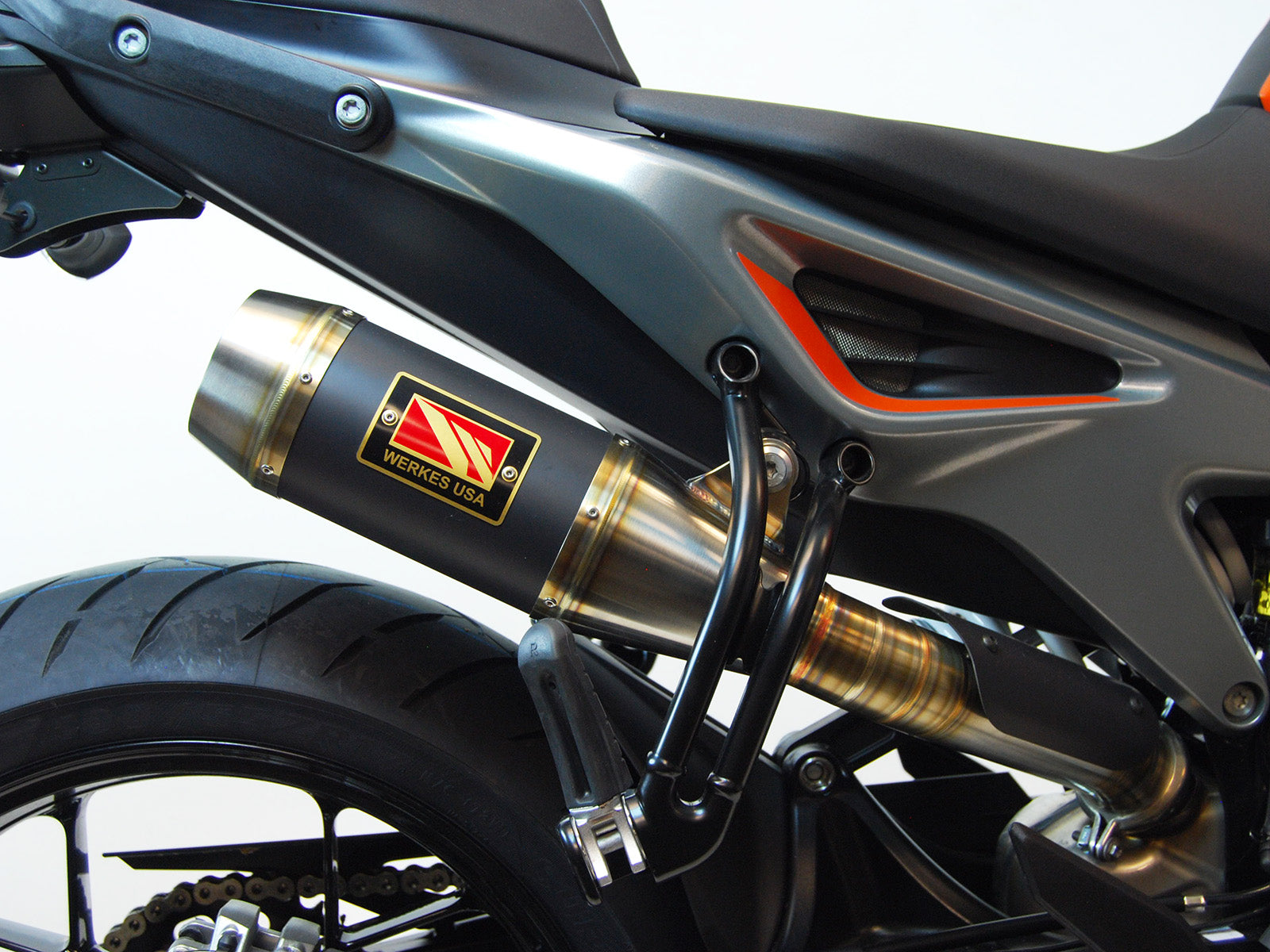 KTM Duke 790 SlipOn Exhaust KTM Duke 790 Exhaust System