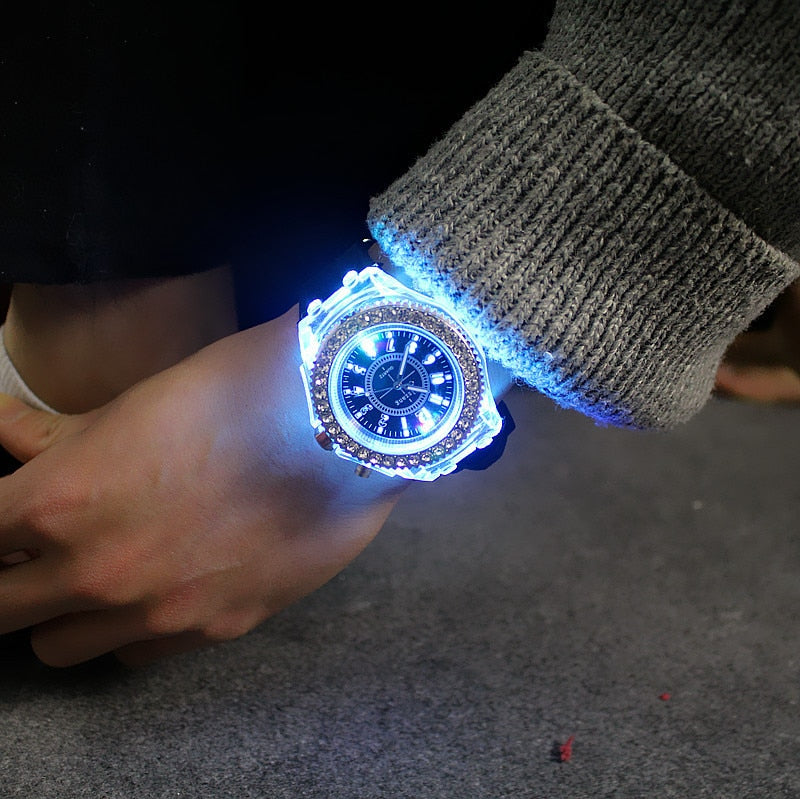 Led Flash Luminous Watch | FREE For A 