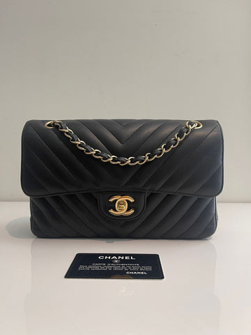 Chanel Chevron Mini Flap Bag Beige Caviar  ＬＯＶＥＬＯＴＳＬＵＸＵＲＹ