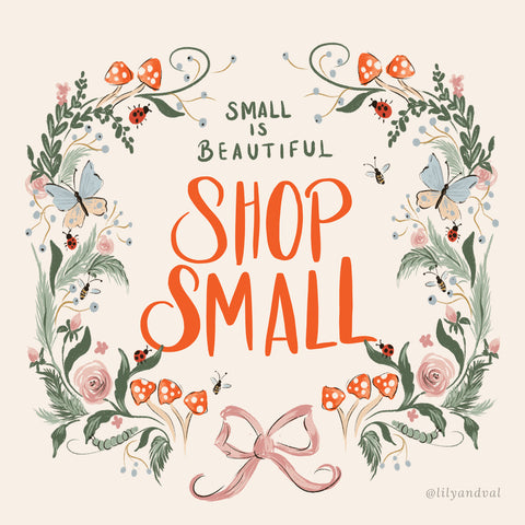 Shop Small Graphic for Social Media