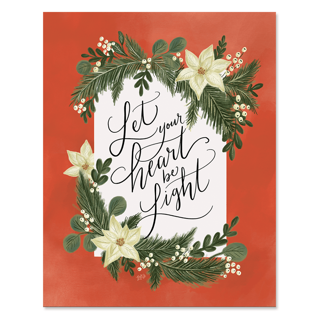 Lily & Val – Let Your Heart Be Light - Print - Holiday - Christmas ...