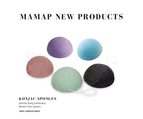 MamaP konjac sponges 5 to choose from