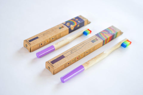 Melanin Bamboo Toothbrush 5-Pack For Reform