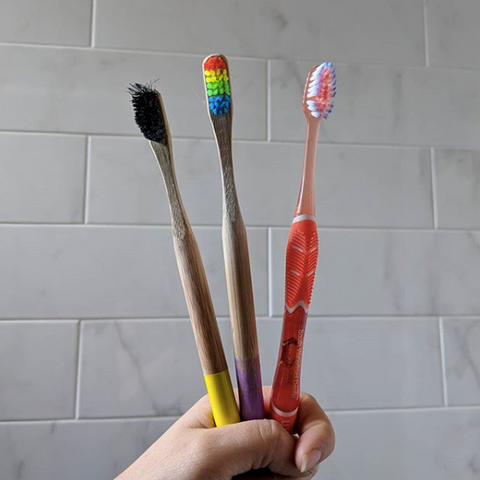 Melanin Bamboo Toothbrush 5-Pack For Reform
