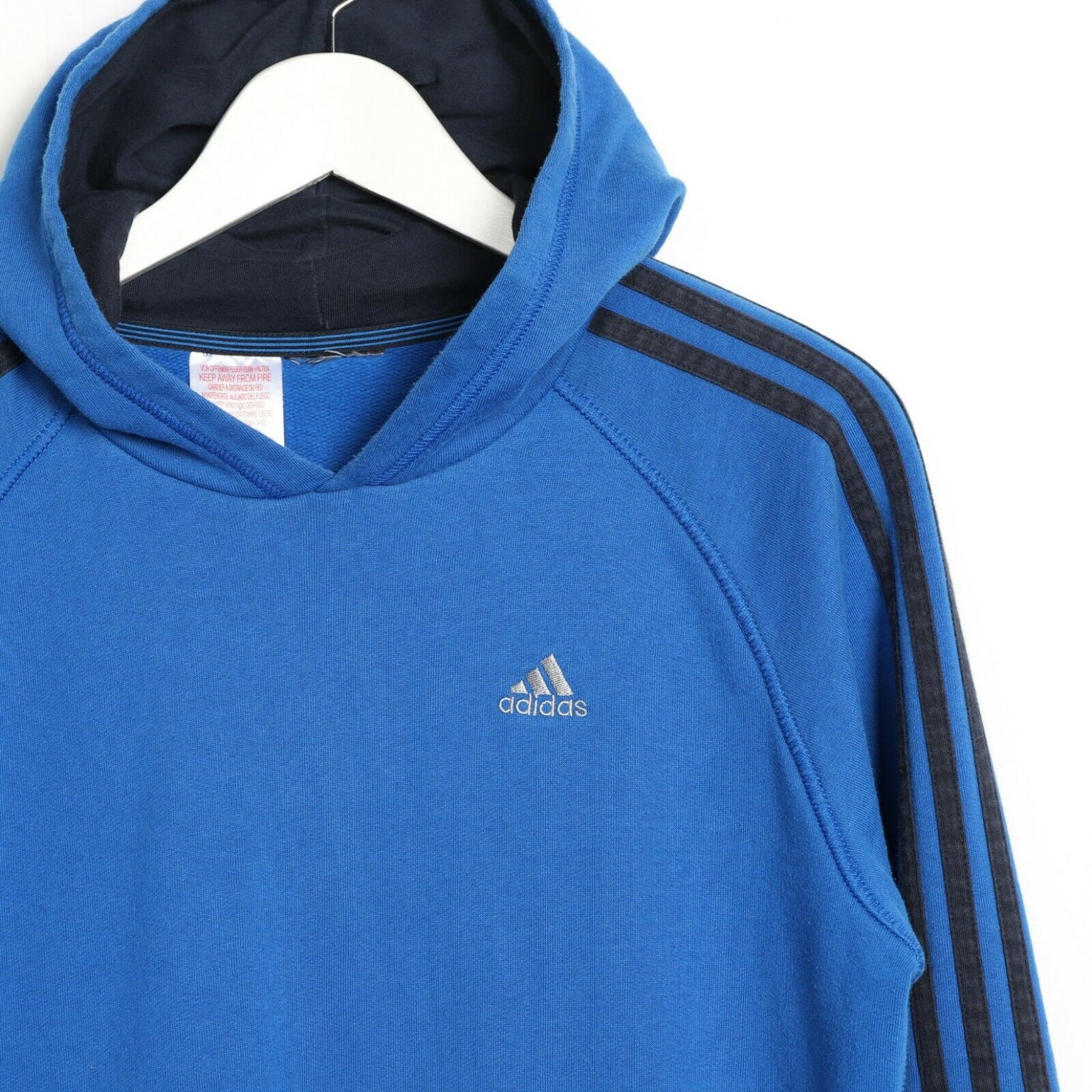 adidas small logo hoodie