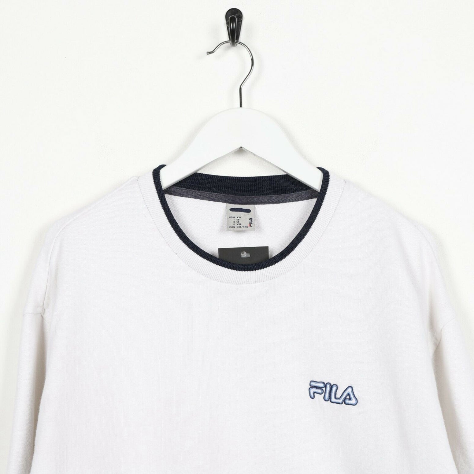 white fila jumper