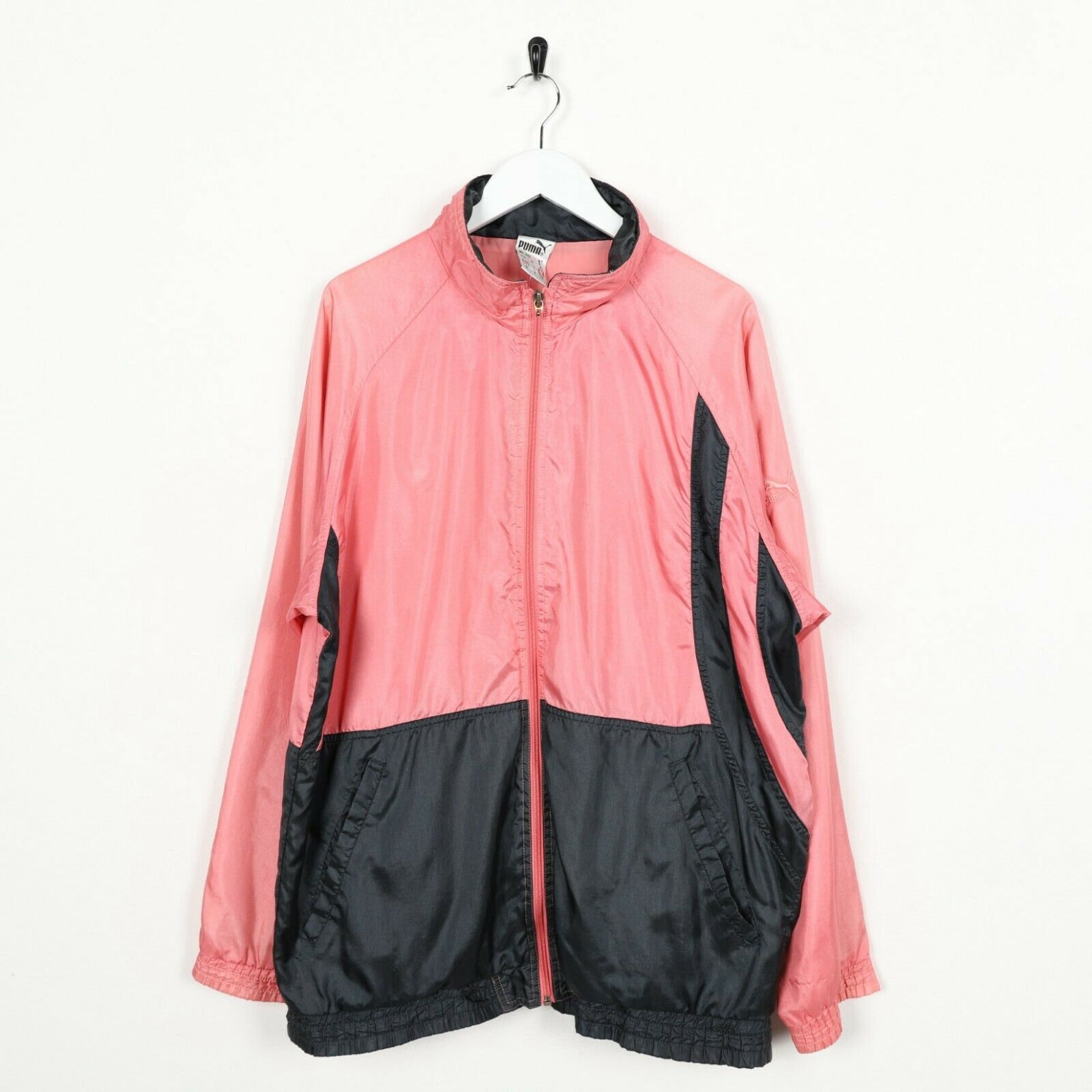 pink puma windbreaker