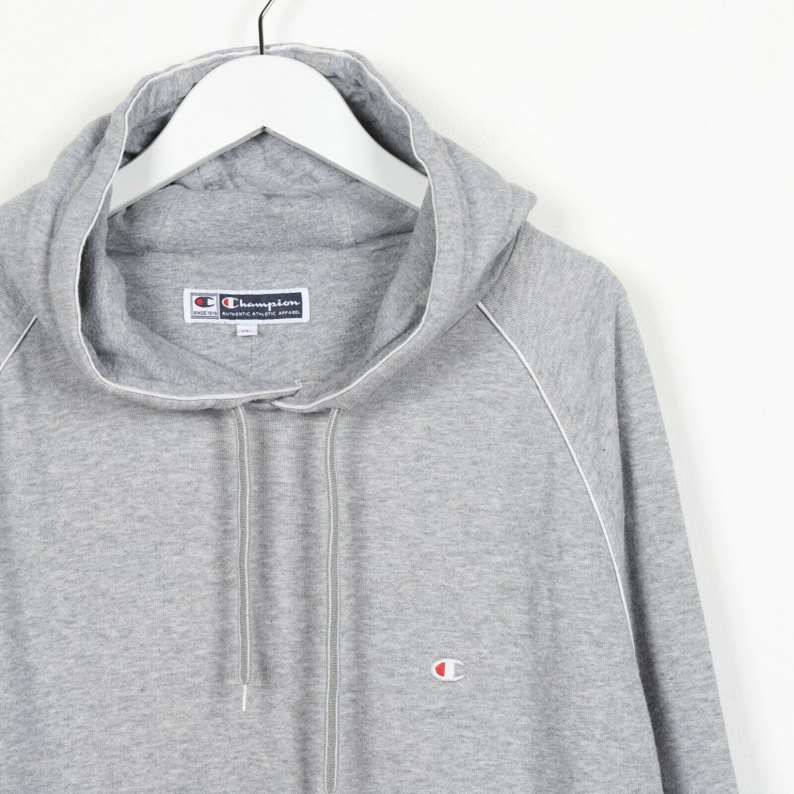 champion gray hoodie sweatshirt