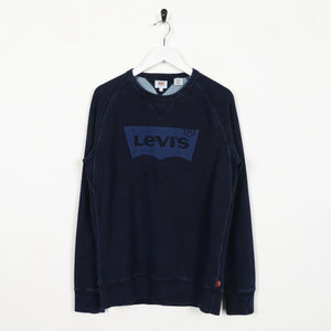 levis blue jumper