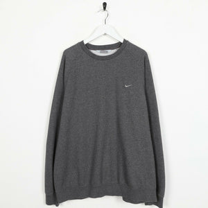 nike small logo crewneck