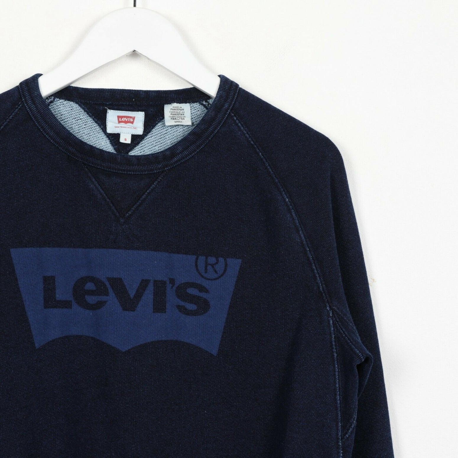 levis blue jumper