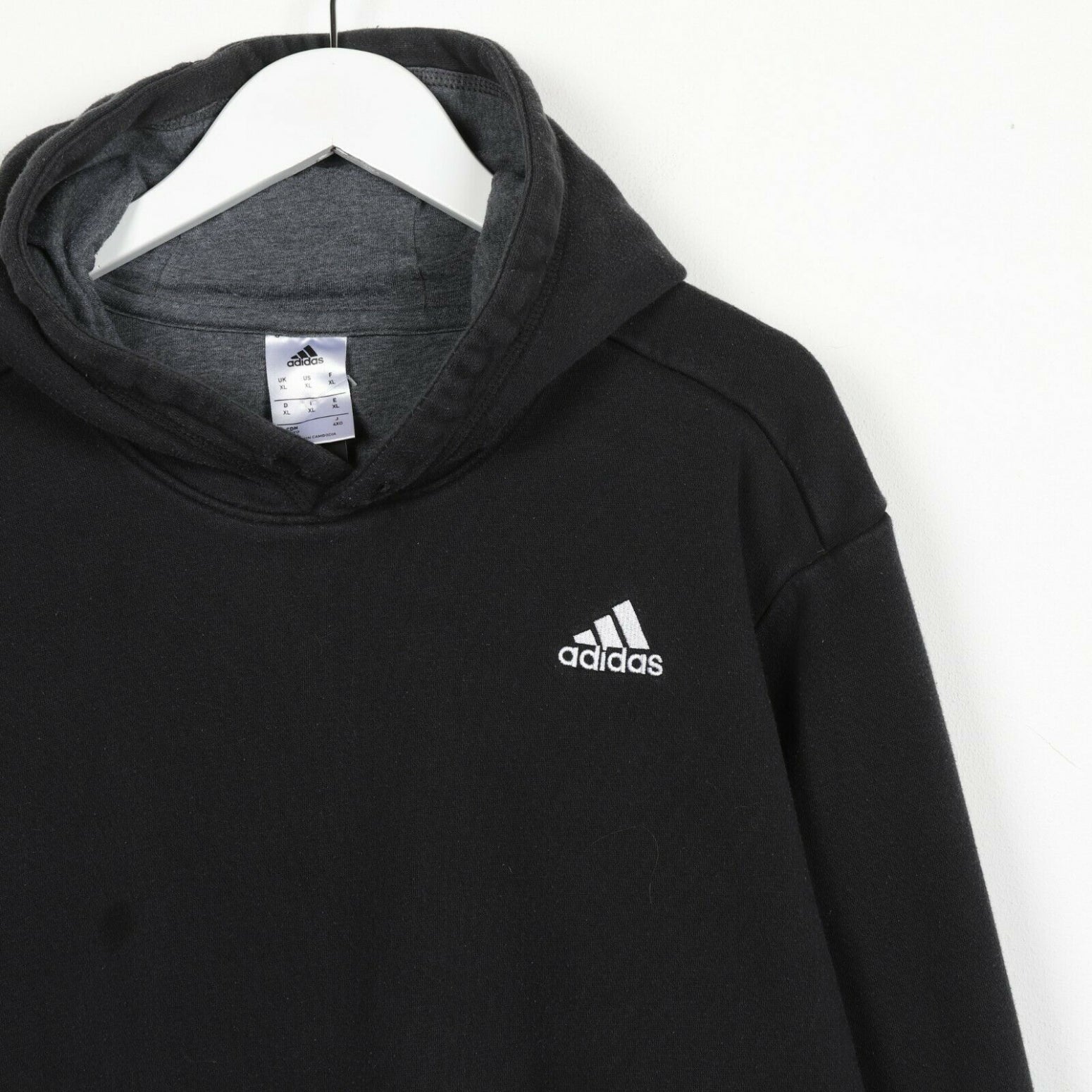 small adidas logo hoodie