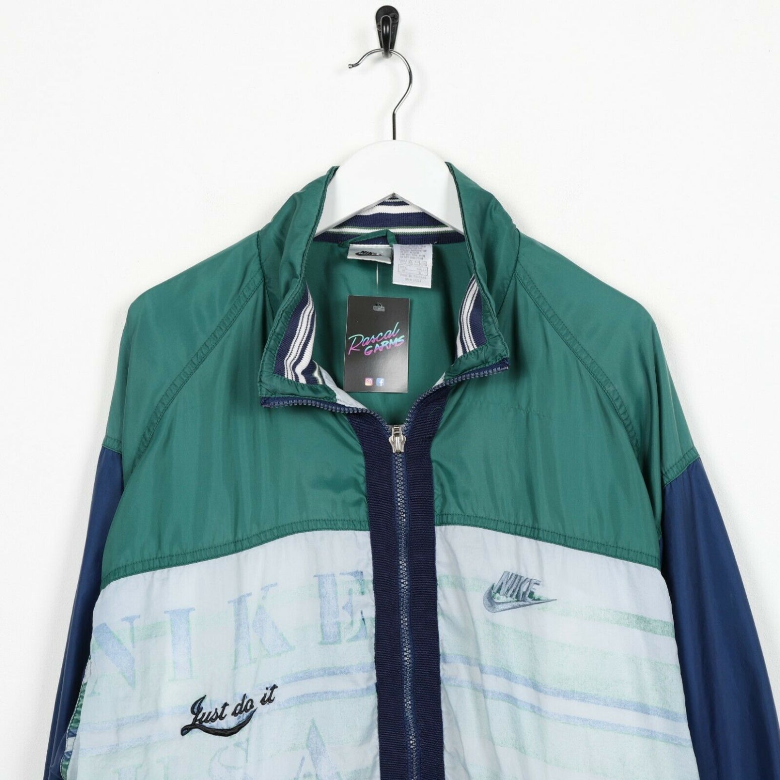 nike windbreaker jacket green