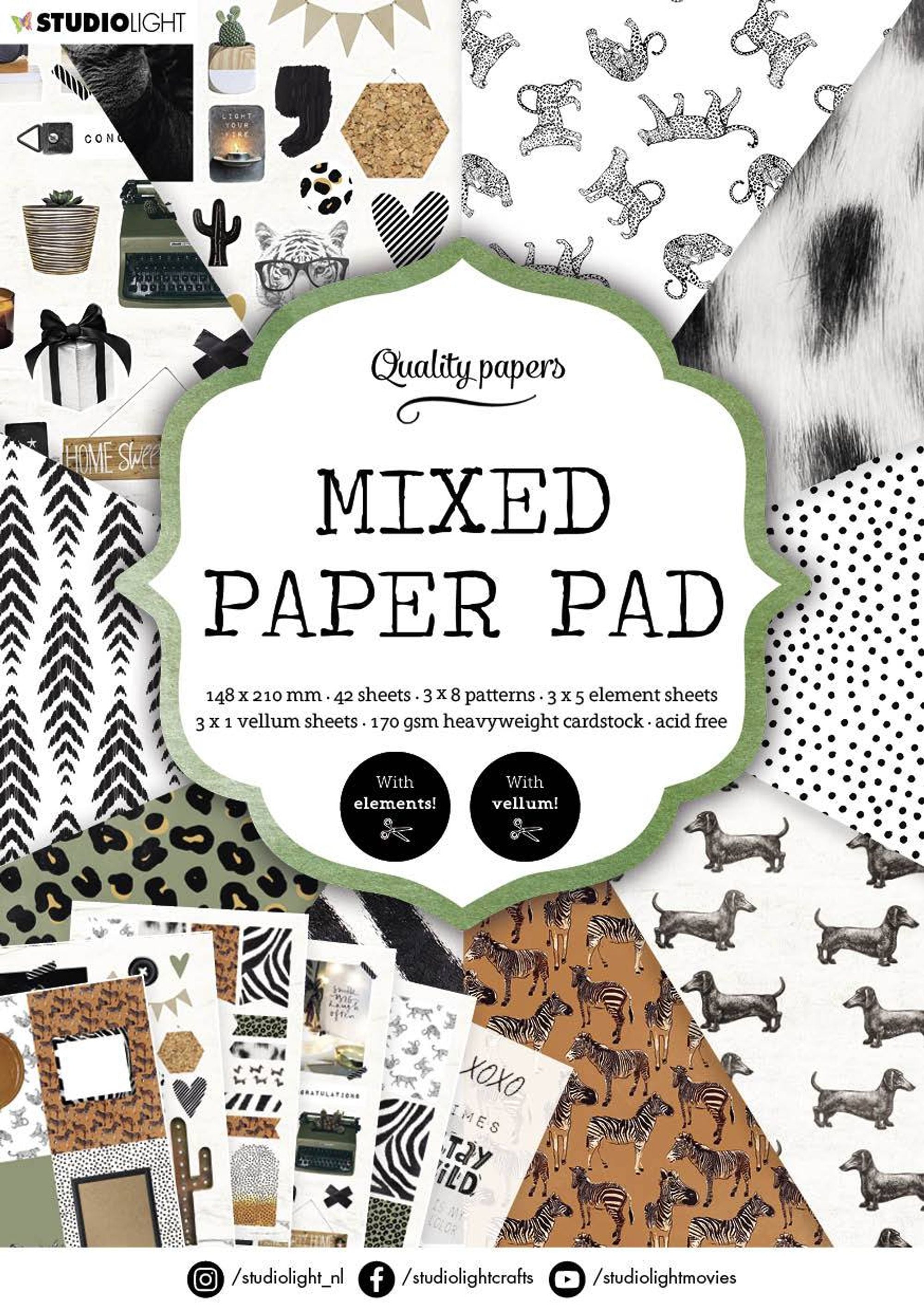 Perfect Pattern Paper 2 - 40 x 85 sheets - 743699900120