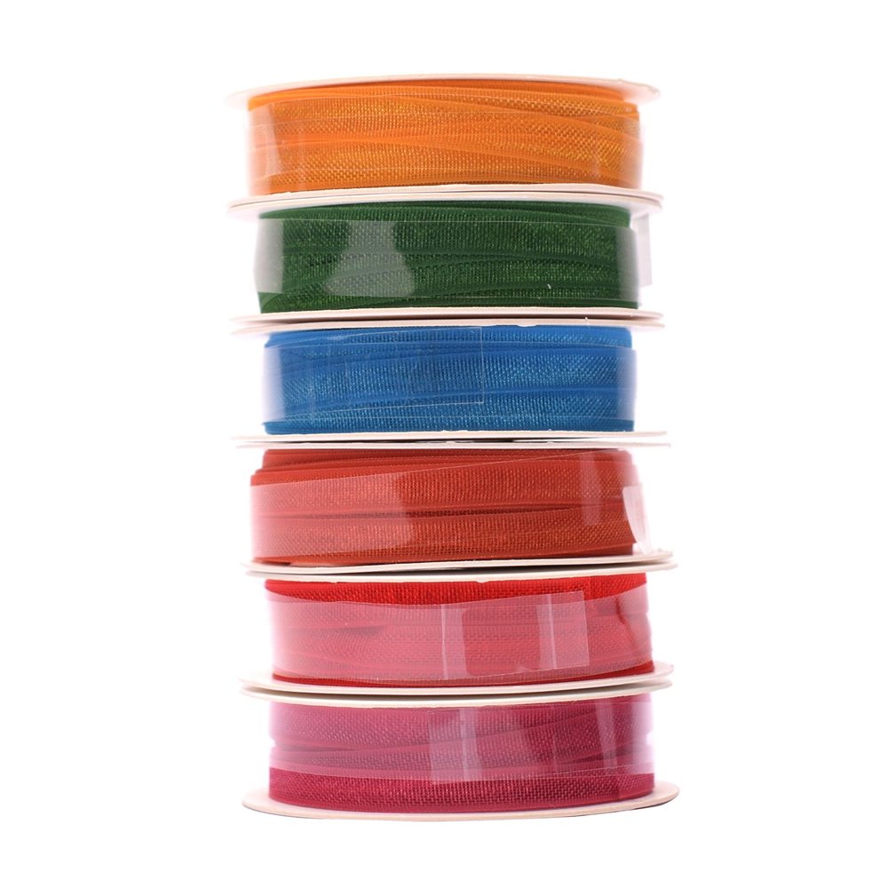 Vaessen Creative Satin Ribbon Set 6mmx20m 12 Colours