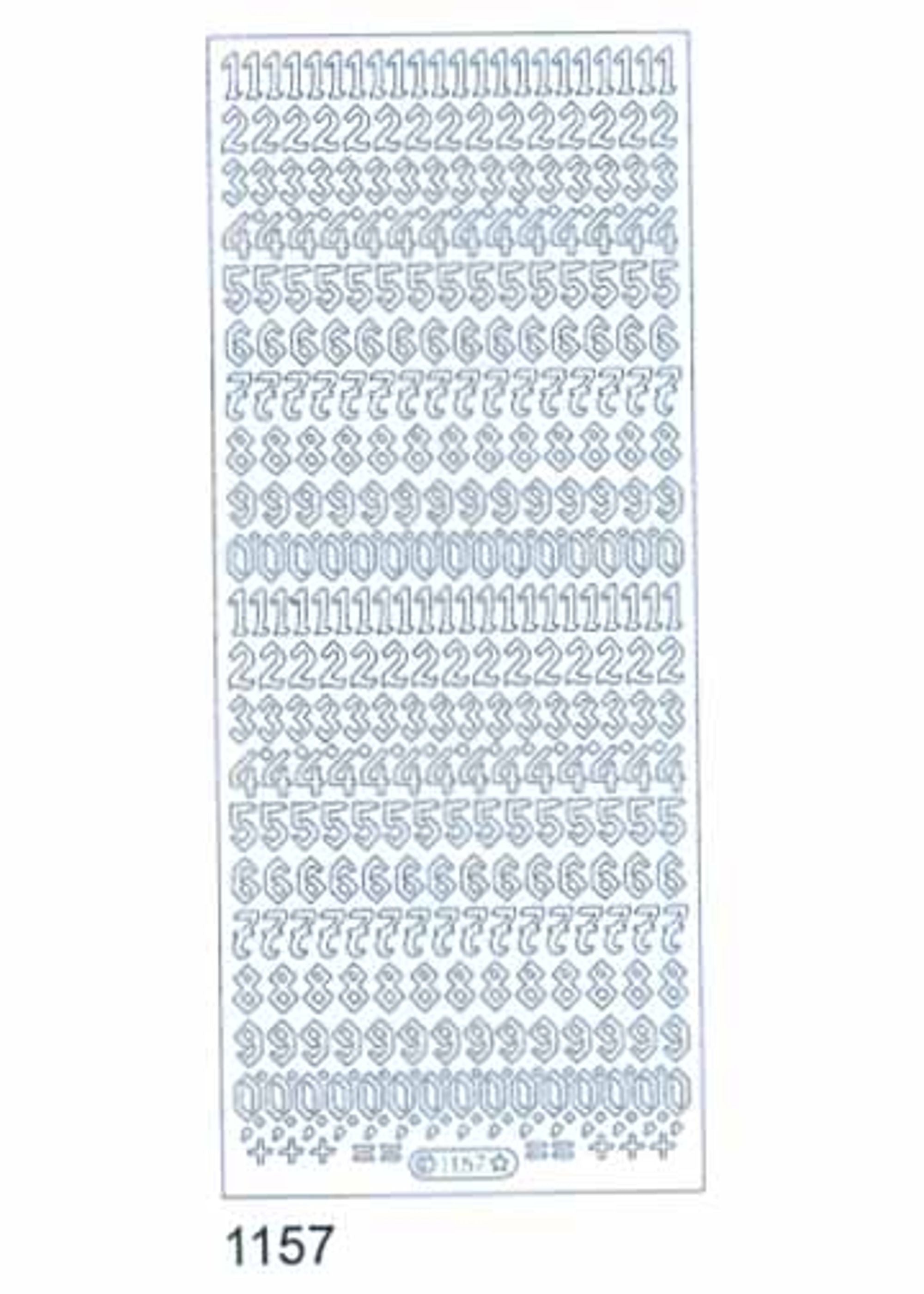 Uppercase Alphabet Deco Sticker Sheet – Poyura