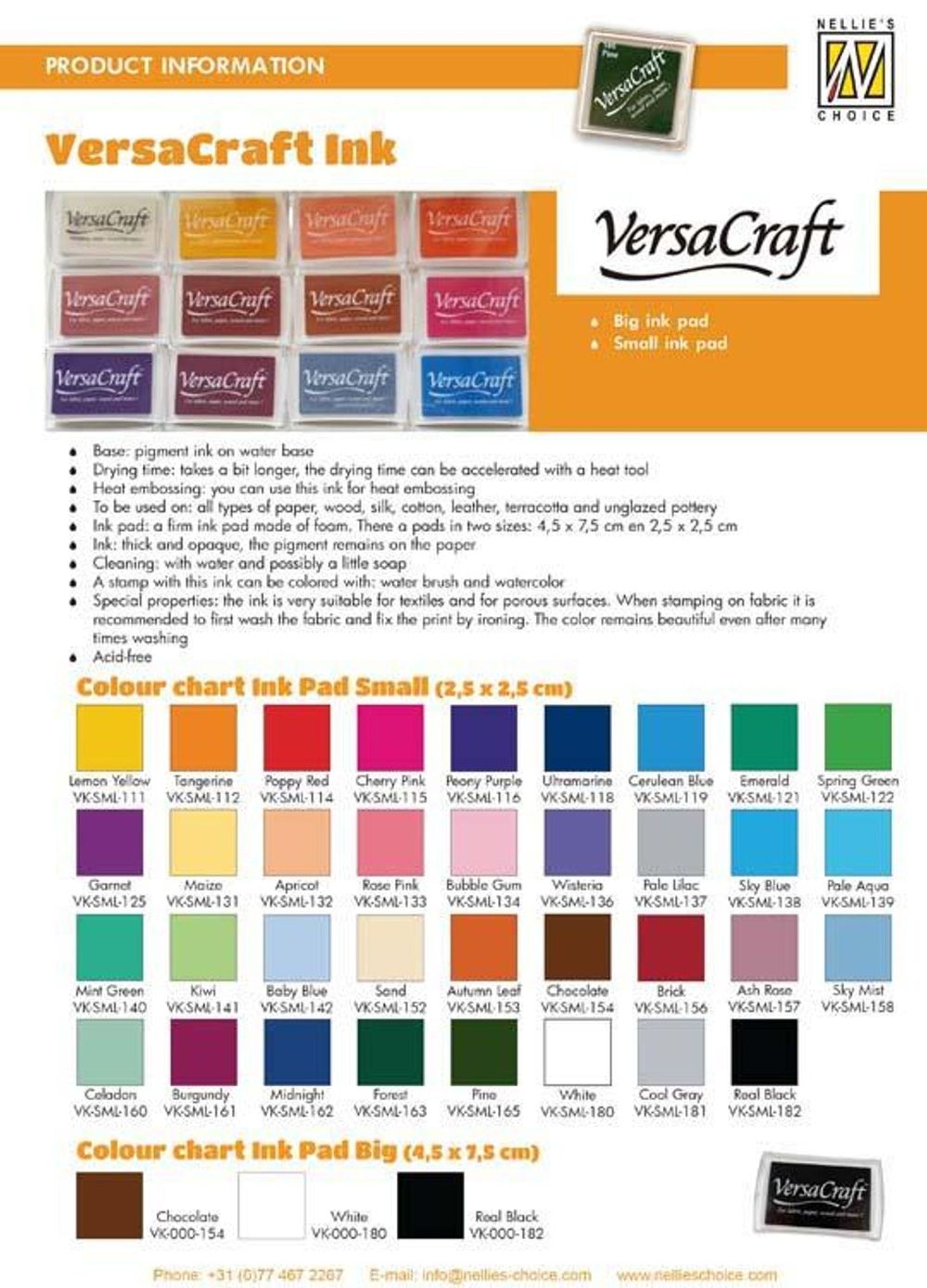 Versacolor Fresh Green Ink Cube - Ultimate Pigment Small Ink Pad