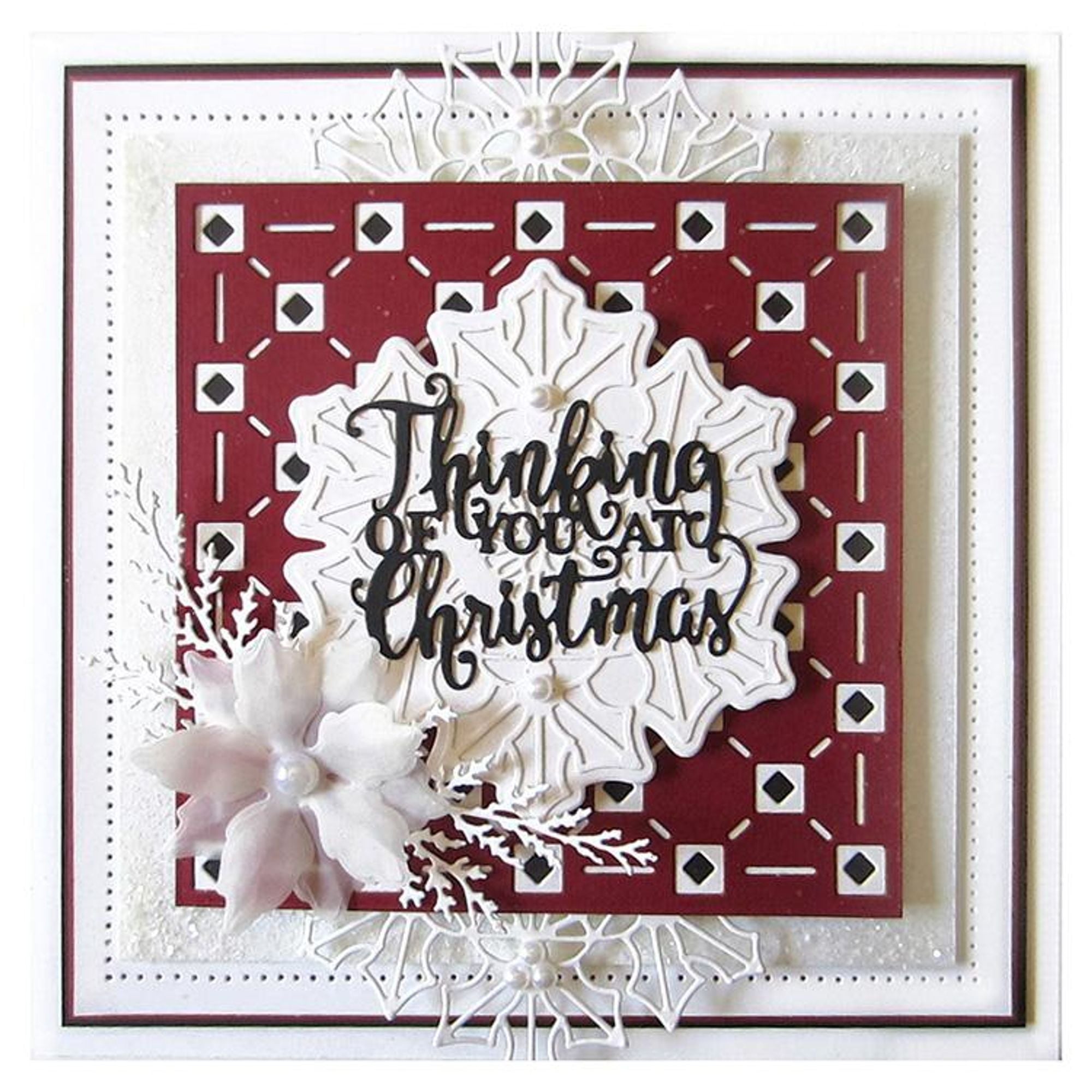 Spellbinders Glimmer Hot Foil Plate & Die-Comfort & Joy Sentiments -  813233036810