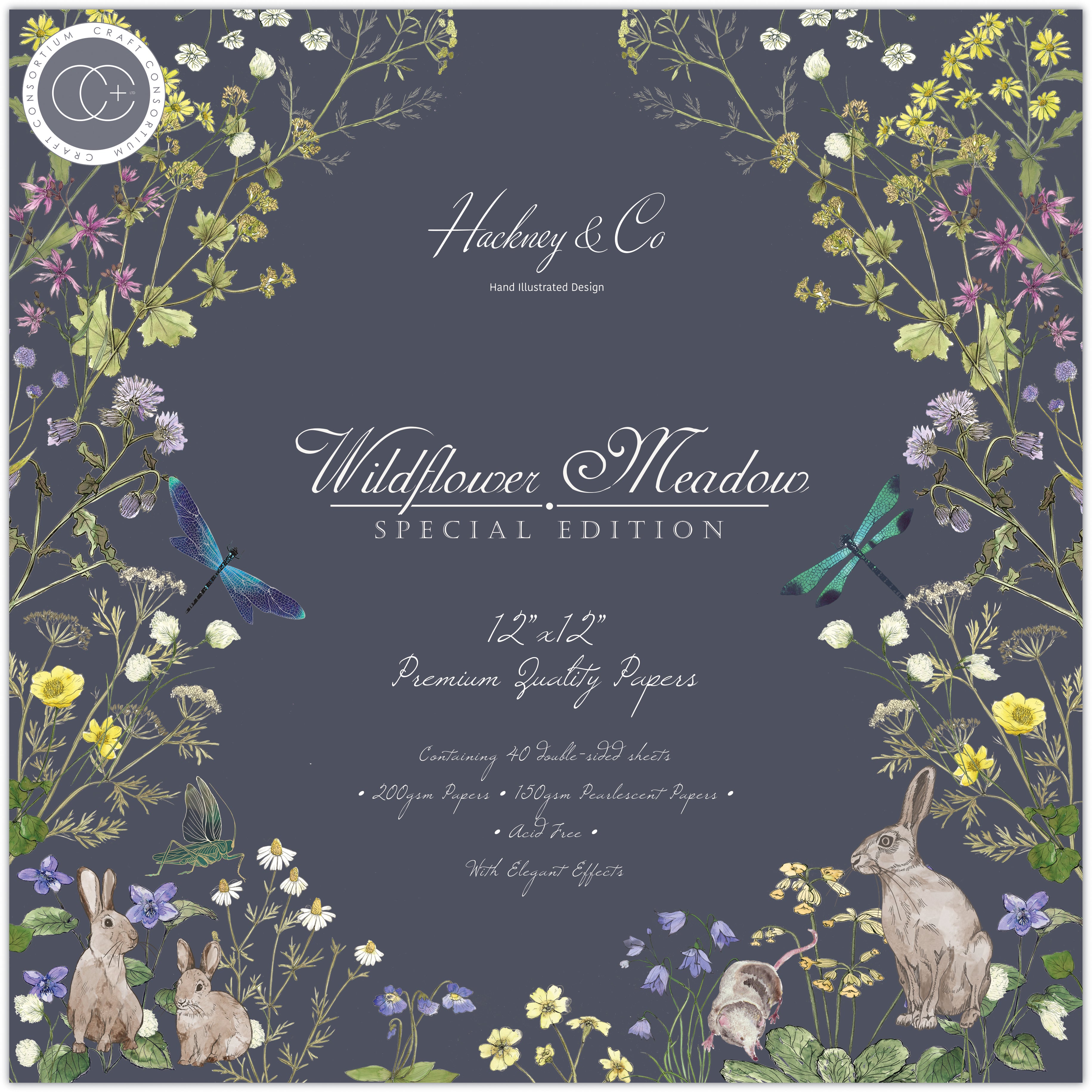 Wildflower Meadow - Special Edition - A4 Premium Cardstock Paper Pad