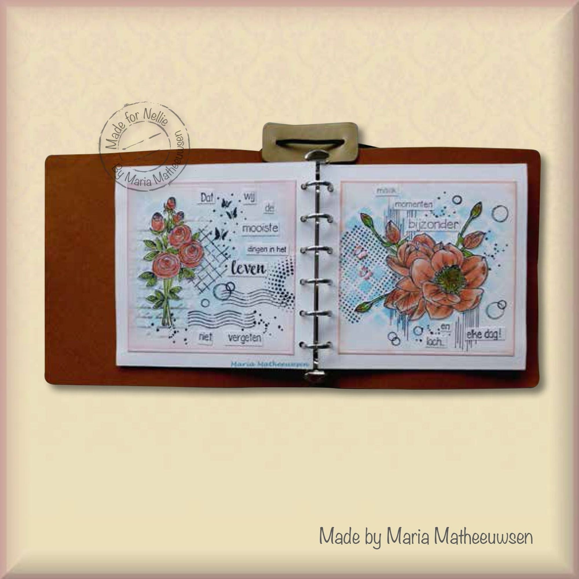 Nellie's Choice • Clear Stamps Suitable for Nellie's Bullet Journal Dutch  Calendar indications