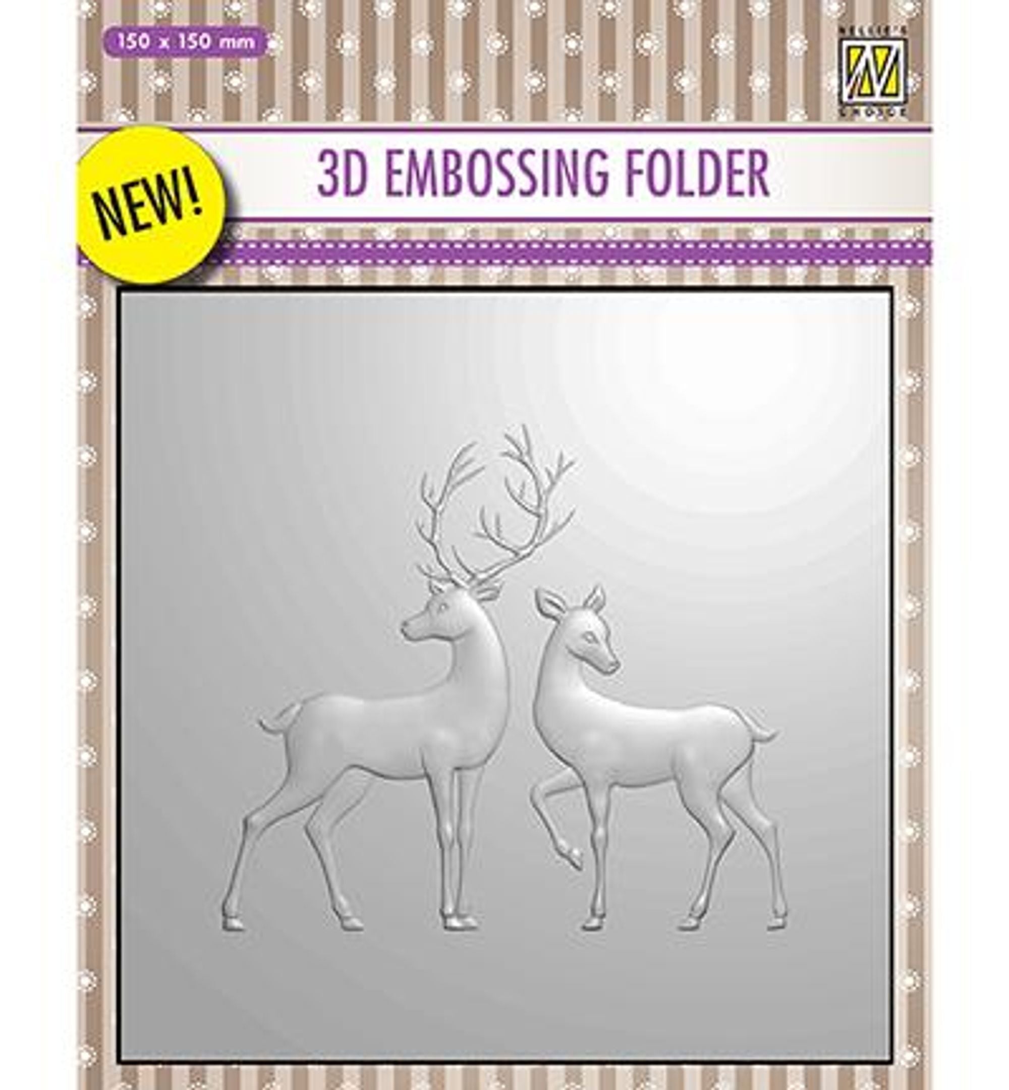 DDOUJOY Merry Christmas Deer Background Plastic Embossing Folders for Card  Making Scrapbooking and Other Paper Crafts 2101045 - Yahoo Shopping