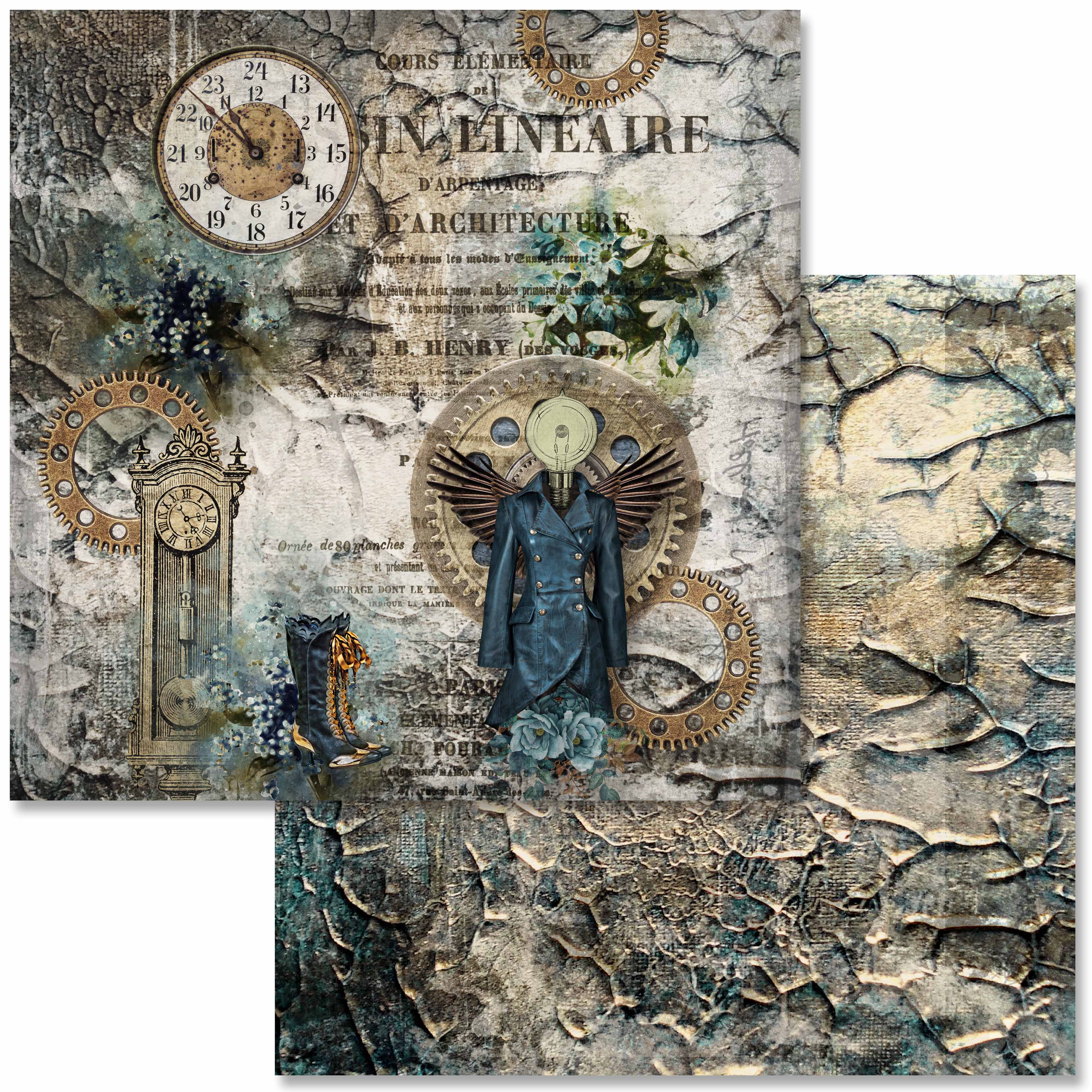 Weathered and Worn Collection Scrapbook Set