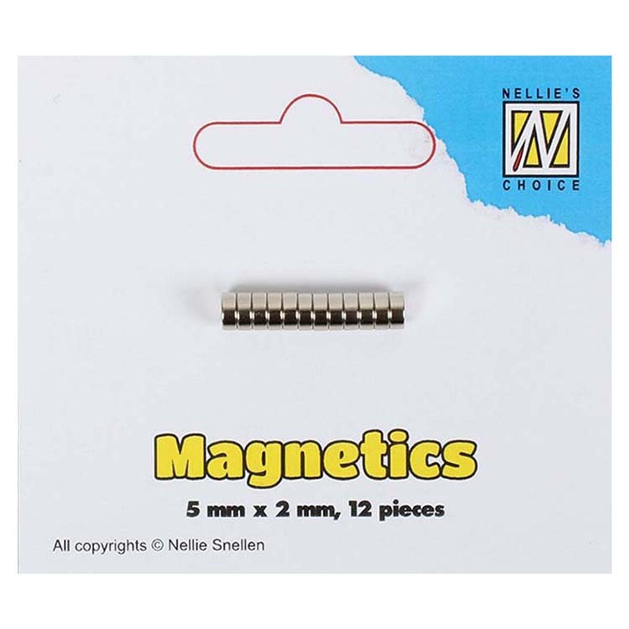 Nellie's Choice MAG004 A4 Magnetic Sheets 0,5 mm 2 Pcs/Pkg