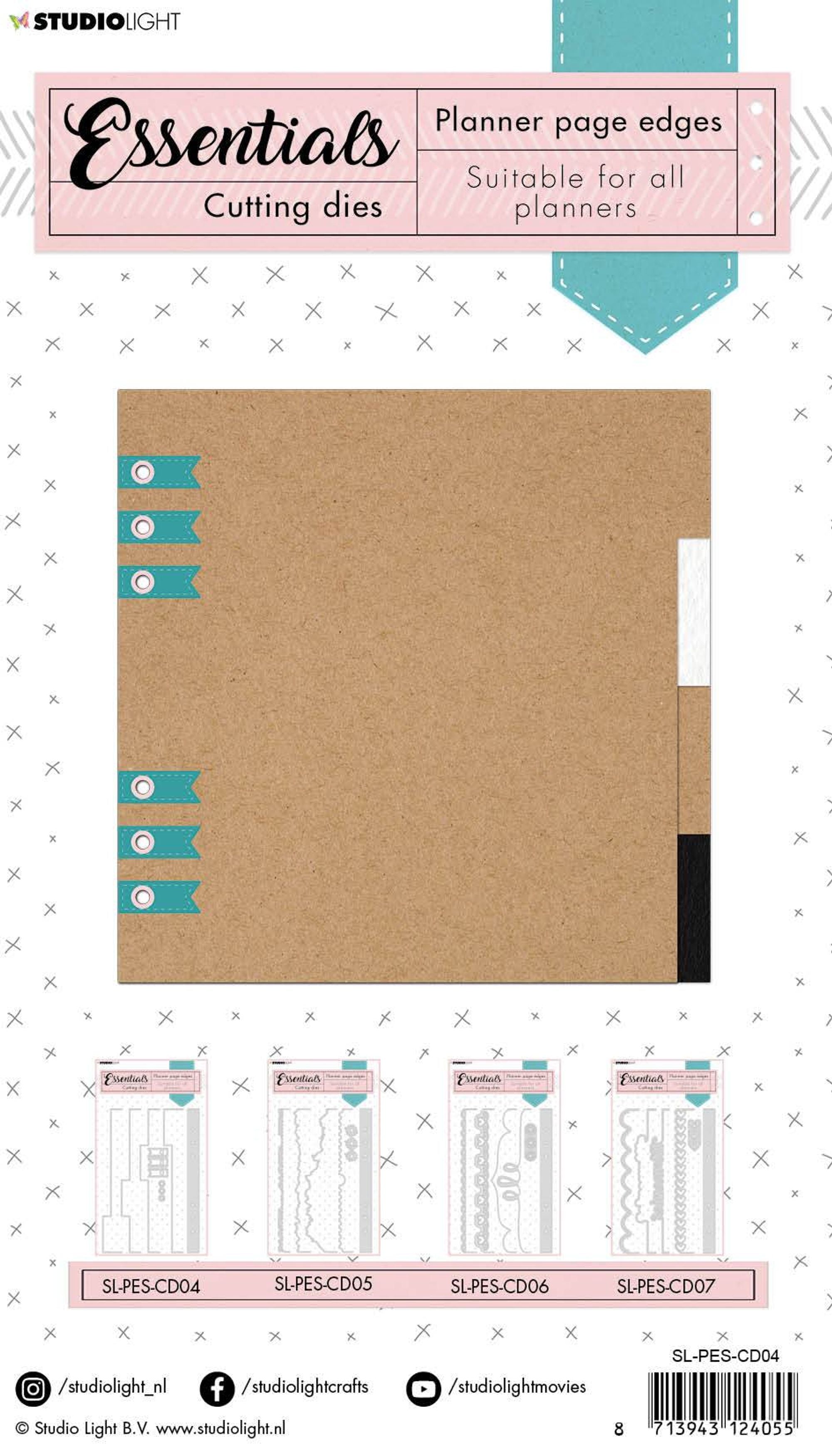 Studio Light Essentials Cutting Die-Nr. 163, Square Journal