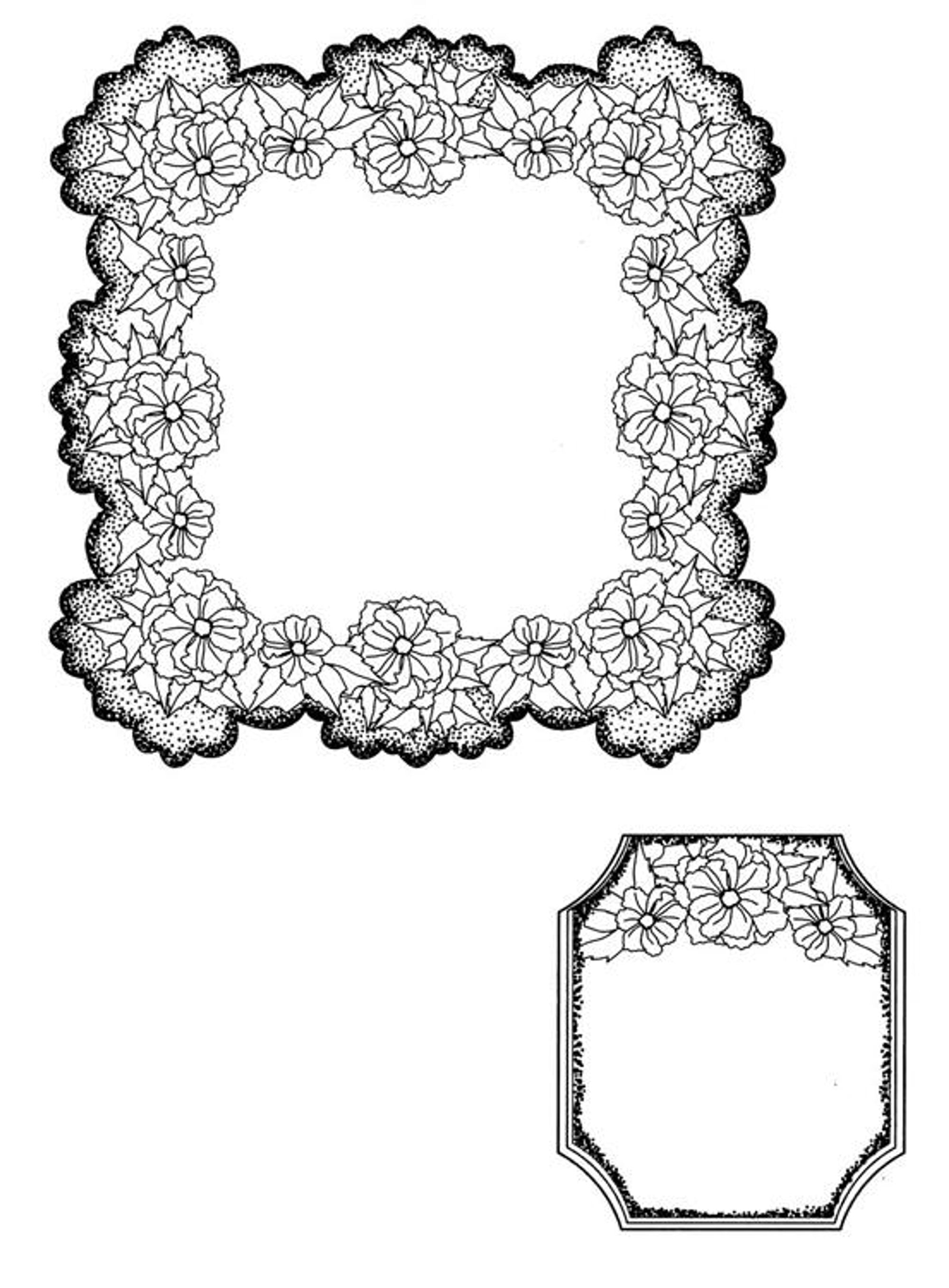 Sue Wilson Stamps - Regal Blossom Inner Frame