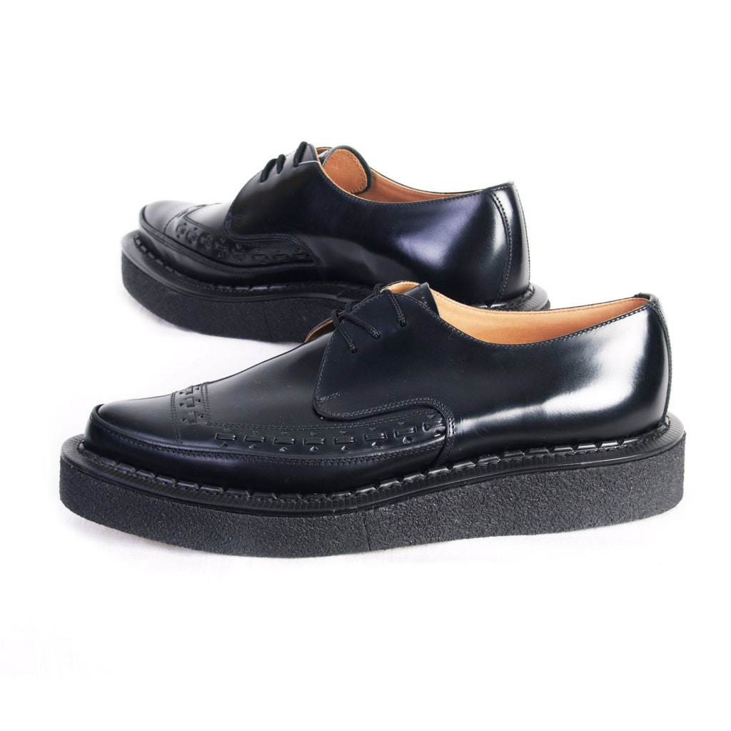 CREEPER GIBSON | Leather Shoe | Black 