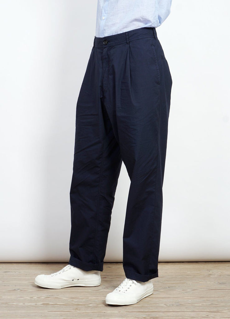 navy summer trousers