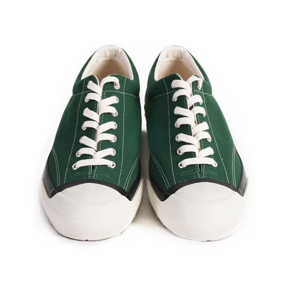 green sole sneakers