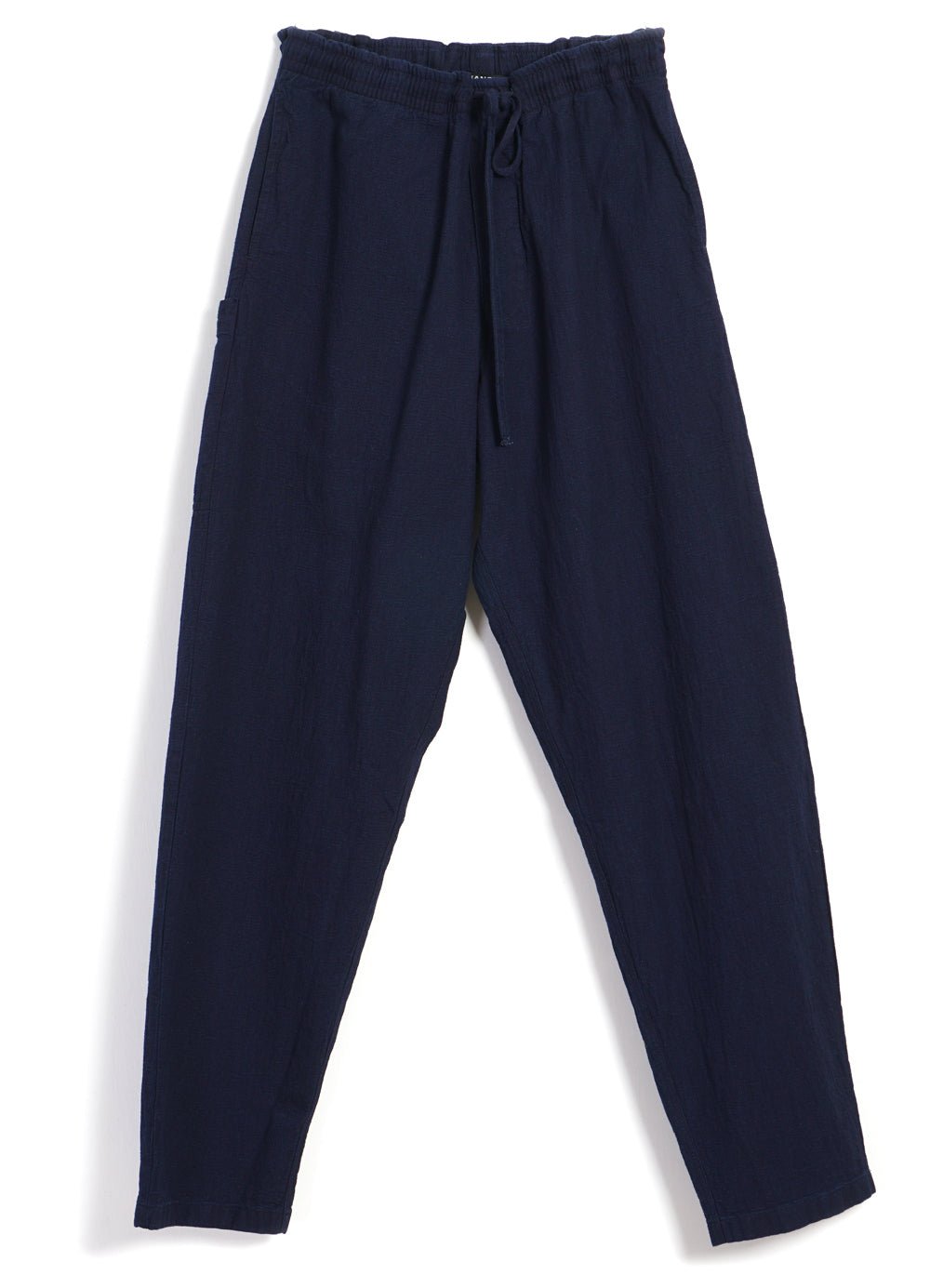 Drawstring Pants 21S1F021 Navy Highcount Twill – Capsule