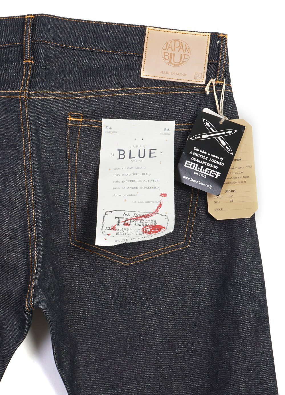 JAPAN BLUE | Tapered Denim | Indigo | HANSEN Garments