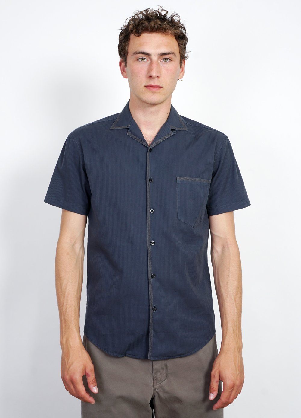 JONNY | Short Sleeve Shirt | Blues | HANSEN Garments