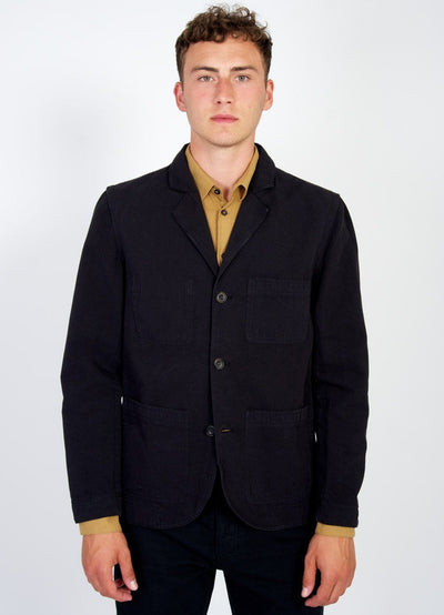 NICOLAI | Casual Three Button Blazer | Black | HANSEN Garments