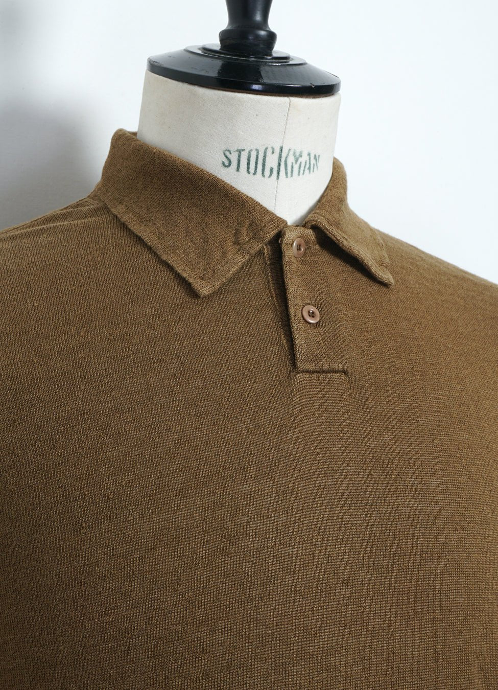 SG Knit Polo - Tipped Brown – Southern Gents