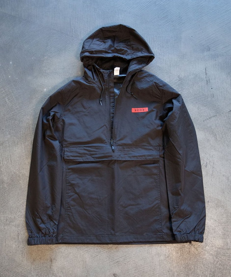 Black Anorak Pullover – Missions.Me