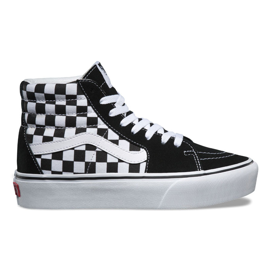 vans high platform black