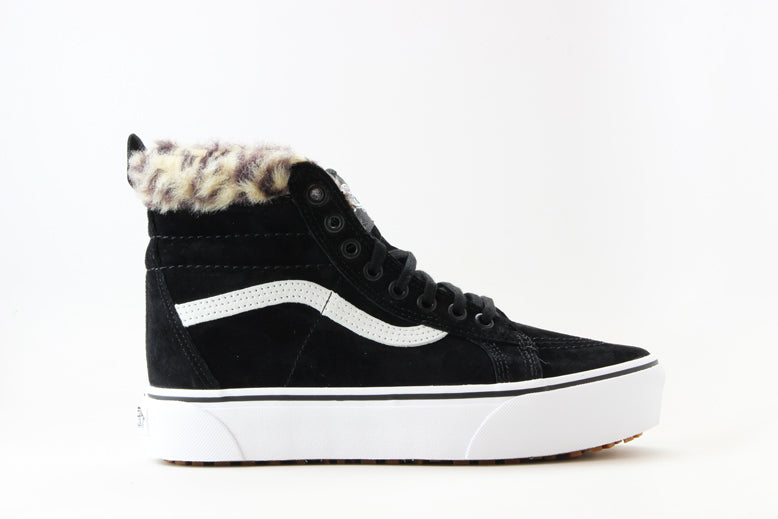 vans leopard fur shoes